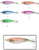Captain 3009 Kalamar Zokası 8cm Flash Filinta Squid 4 - 1