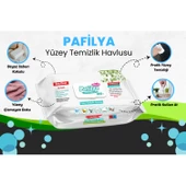 Pafilya Yüzey Temizlik Havlusu Beyaz Sabun Kokulu-Karbonat ve Sirkeli 102 Yaprak (15 Li Set) - 3
