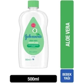 Johnsons Baby Bebek Yağı 500ML Aloe Vera thumbnail 3