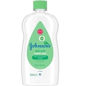 Johnsons Baby Bebek Yağı 500ML Aloe Vera thumbnail 1