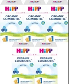 Hipp Organik Combiotic Bebek Sütü 800GR No:1 (0-6 Ay) (5 Li Set) thumbnail 1