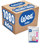 Wee Baby Bebek Temizleme Pamuğu 1080 Adet (18PK*60) - 1