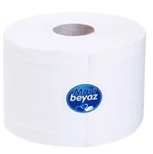 Mavi Beyaz Mini Jumbo Tuvalet Kağıdı 12 Li Pk (4Kg) Çek-Sil İçten Çekmeli Tuvalet Kağıdı (ÜK-141002) - 1