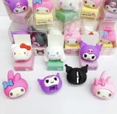 Kuromi Tasarımlı Silgi Kalemtraş Mor thumbnail 3