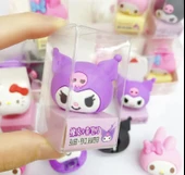 Kuromi Tasarımlı Silgi Kalemtraş Mor thumbnail 1