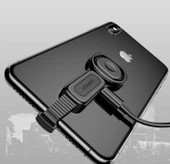 USAMS İring Yüzük Tutucu 180 Derece Ayarlanabilir Şarj ve Ses - 1