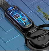 USAMS İring Yüzük Tutucu 180 Derece Ayarlanabilir Şarj ve Ses - 6