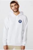 Star Trek Discovery Starfleet Command Beyaz Erkek 3ip Kapşonlu  Sweatshirt thumbnail 1