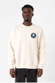 Star Trek Discovery Starfleet Command Ekru Erkek 2ip Sweatshirt thumbnail 1