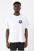 Star Trek Discovery Starfleet Command Beyaz Erkek Oversize Tshirt - 1