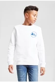 The Mentalist Blue Bird Lodge Beyaz Çocuk 2ip Sweatshirt - 1