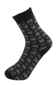Panthzer Casual Wool Kadın Çorap Siyah - 1