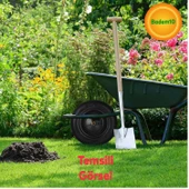 Cobra El Arabası Yük Taşıma Tekeri Bilyeli Rulmanlı Havalı Dubleks 350x70 mm Çelik Jant Tekerlek - 3