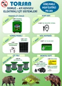 TORSAN GÜNEŞ PANELLİ PRO 2000 Elektrikli Çit Sistemi ( Domuz - Ayı Kovucu ) 2000MT - 1