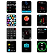 FitWatch FT202301F2302 Akıllı Saat ve Yedek Kordon - 4