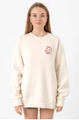 The Mentalist Red John Pocket Ekru Kadın 2ip Sweatshirt thumbnail 1