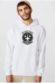 Top Gun Maverick Fighter Town Beyaz Erkek 3ip Kapşonlu  Sweatshirt - 1