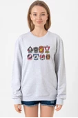 Top Gun Maverick Badge Layout Group Grimelanj Kadın 2ip Sweatshirt thumbnail 1