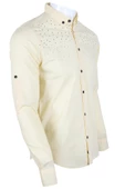 Erkek Gömlek Slim Fit RAR00455 Sarı - 2