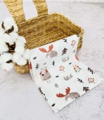 3 Adet Çok Amaçlı Müslin Bezi Örtü Battaniye thumbnail 4