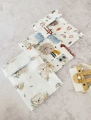 3 Adet Çok Amaçlı Müslin Bezi Örtü Battaniye thumbnail 1