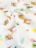 2 Adet  Çok Amaçlı Müslin Örtü thumbnail 4