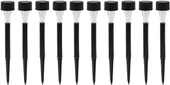 Güneş Enerjili Bahçe Lambası Plastik Saplama 10lu Set - 1