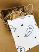 2 Adet  Çok Amaçlı Müslin Bezi Örtü Battaniye thumbnail 2