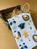 Zoo  Çok Amaçlı Müslin Örtü Battaniye thumbnail 1