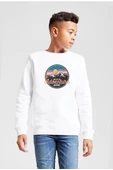 And So The Adventure Begins Beyaz Çocuk 2ip Sweatshirt - 1
