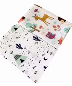 2 Adet  Çok Amaçlı Müslin Örtü Battaniye thumbnail 2