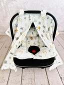 Müslin Puset Örtüsü ve Anakucağı Minderi - 1