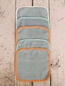 5'li Micro-cotton Bebek Ağız Mendili Önlük Havlu - 2