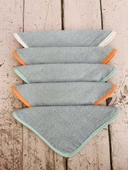 5'li Micro-cotton Bebek Ağız Mendili Önlük Havlu - 1