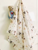 3 Adet  Çok Amaçlı Müslin Bezi Örtü Battaniye thumbnail 3