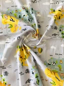 Dünya  Çok Amaçlı Müslin Örtü Battaniye thumbnail 2