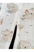 Fermuarlı Müslin Bezi Puset Örtüsü Koala - 3