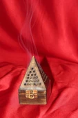 Ahşap Piramit Konik Tütsülük - 3
