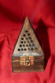 Ahşap Piramit Konik Tütsülük - 1