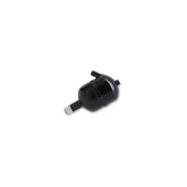 Egzoz Yağlı 1/2 Parmak Siyah 22mm - 1