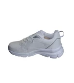 KİNETİX Kadın Beyaz Kalın Tabanlı Sneaker Spor Yürüyüş Ayakkabısı Topuk Boyu 5cm - 3