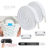 SRTfootcare TakBırak Yeni Nesil Kilitli Elastik Ayakkabı Bağcığı, Tak Bırak Akıllı Lastik Bağcık 1 Çift - 8