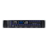 WESTA WM-2700U 700 WATT USB/BT/SD 4-16-70-100V 6 BÖLGELİ HAT TRAFOLU MİKSER ANFİ - 1