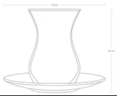 Paşabahçe 96992 Timeless 12 Parça Çay Seti - 4