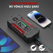 Lokithor J1500 12V 1500Amp LiFePO4 Akıllı Akü Takviye + Powerbank + Led Lamba thumbnail 3