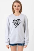 Chucky And Bride Horror Grimelanj Kadın 2ip Sweatshirt - 1