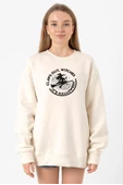 Claws Out Witches Its Halloween Ekru Kadın 2ip Sweatshirt - 1