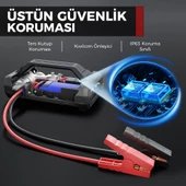 Lokithor JA2500 12V 2500Amp LiFePO4 Akıllı Akü Takviye + Pompa + Powerbank + Led Lamba thumbnail 8
