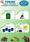 TORSAN 220V ADAPTÖRLÜ EKO 2000 Elektrikli Çit Sistemi ( Domuz - Ayı Kovucu ) 2000MT - 1