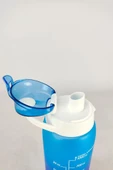 1 Lt Çift Renk Ölçü Baskılı Motivasyon Sağlıklı Plastik Su Şişesi Mavi – 161546-160 C1-1-139 - 5